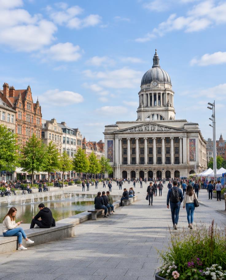 Nottingham city centre
